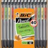 Roll over image to zoom in BIC Xtra-Smooth Mechanical Pencil (MPP40MJ), Medium Point (0.7mm), Perfect for the Classroom and Test Time, 40-Count